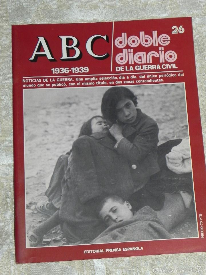 Coleccionismo de Revistas y Peri&oacute;dicos: Vendo Fasciculo Colecci&oacute;n ABC (Doble Diario de la Guerra Civil, N&ordm; 26).