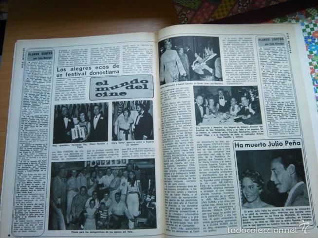 Sammeln von Zeitschriften und Zeitungen: recorte JULIO PE&Ntilde;A LAURA VALENZUELA ISABEL GARCES CLARA SU&Ntilde;ER FERNADO REY CHARO SORIAANO TOPOL