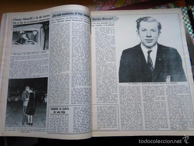 Coleccionismo de revistas y peri&oacute;dicos: recorte omar shariff pcar el hijo secreto de marilyn monroe