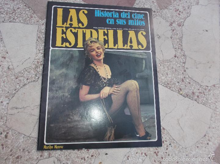 Coleccionismo de revistas y peri&oacute;dicos: las estrellas n&ordm; 1, marilyn monroe, 20 paginas, 28 fotos, 1980