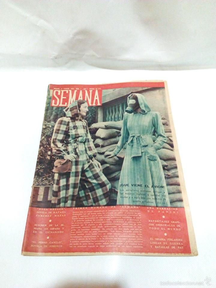 Coleccionismo de Revistas y Peri&oacute;dicos: REVISTA SEMANA