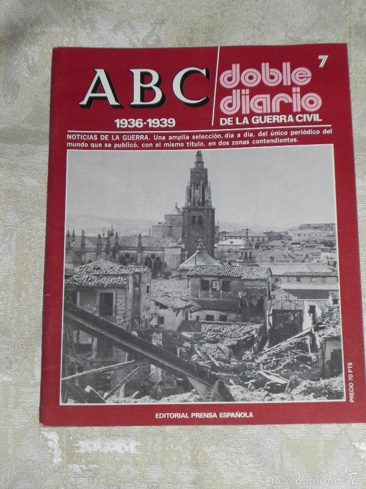 Coleccionismo de Revistas y Peri&oacute;dicos: Vendo Fasciculo Colecci&oacute;n ABC (Doble Diario de la Guerra Civil, N&ordm; 7).