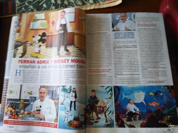 Coleccionismo de revistas y peri&oacute;dicos: recorte ferran adria y disney mickey mouse frozen nemo