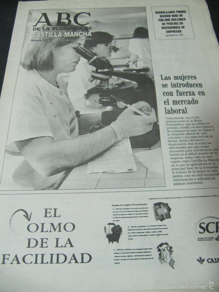 Coleccionismo de revistas y peri&oacute;dicos: ABC DE LA ECONOMIA DE CASTILLA LA MANCHA 6 DE MARZO 1997 NUMERO 23