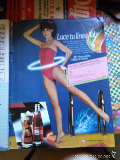 Coleccionismo de revistas y peri&oacute;dicos: recorte EVA NASARRE TAB COCACOLA COCA COLA COKE