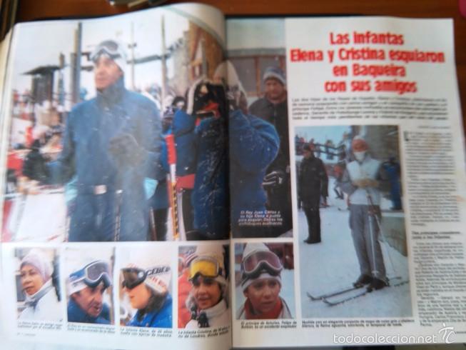 Sammeln von Zeitschriften und Zeitungen: recorte LA FAMILIA REAL EN BAQUEIRA