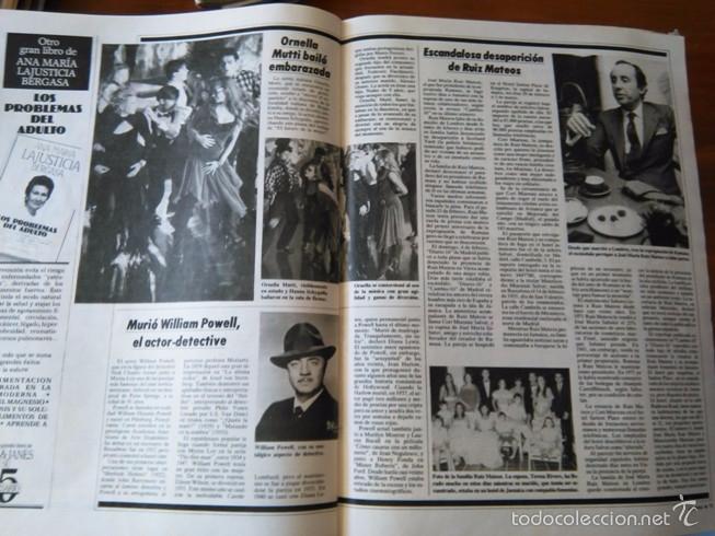 Sammeln von Zeitschriften und Zeitungen: RECORTE ornellla mutti william powell ruiz mateos