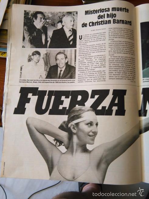 Coleccionismo de revistas y peri&oacute;dicos: recorte christian barnard