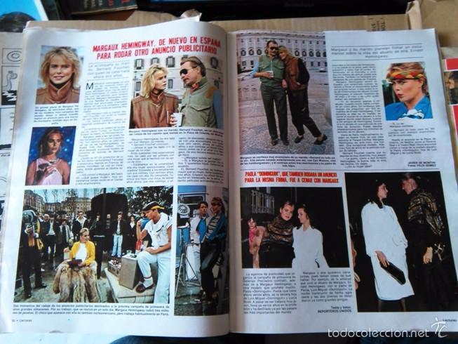 Coleccionismo de Revistas y Peri&oacute;dicos: recorte MARGAUX HEMINGWAY paola dominguin