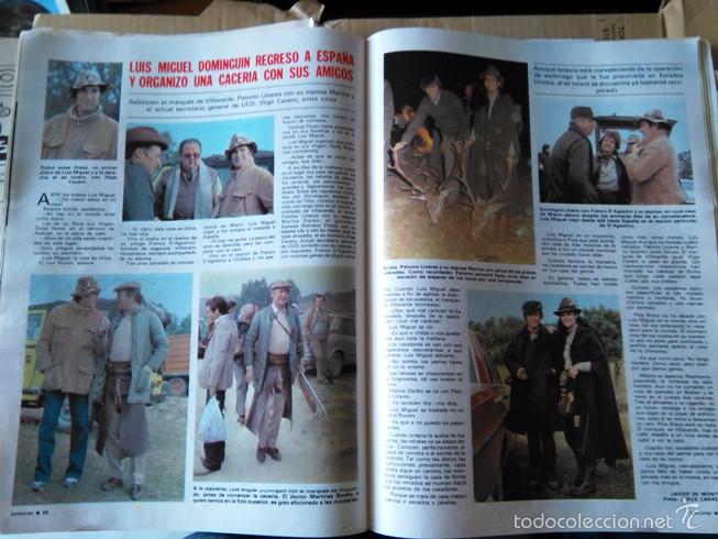 Coleccionismo de Revistas y Peri&oacute;dicos: recorte luis miguel dominguin palomo linares marina danko
