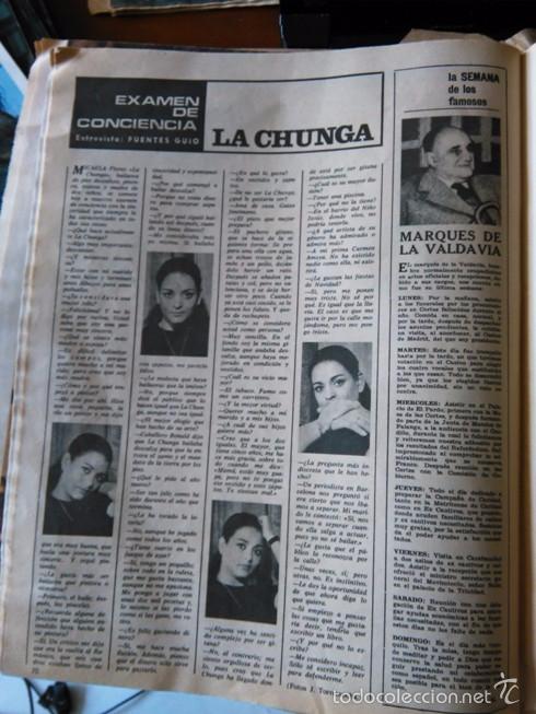 Sammeln von Zeitschriften und Zeitungen: recorte la chunga