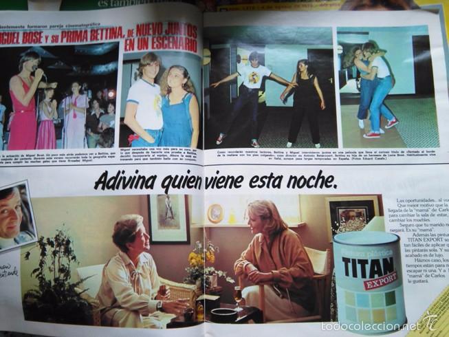 Coleccionismo de Revistas y Peri&oacute;dicos: RECORTE MIGUEL BOSE BETTINA