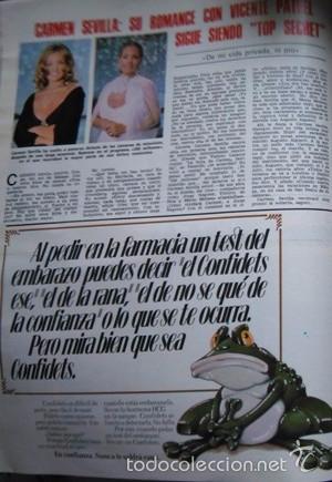Coleccionismo de Revistas y Peri&oacute;dicos: recorte CARMEN SEVILLA