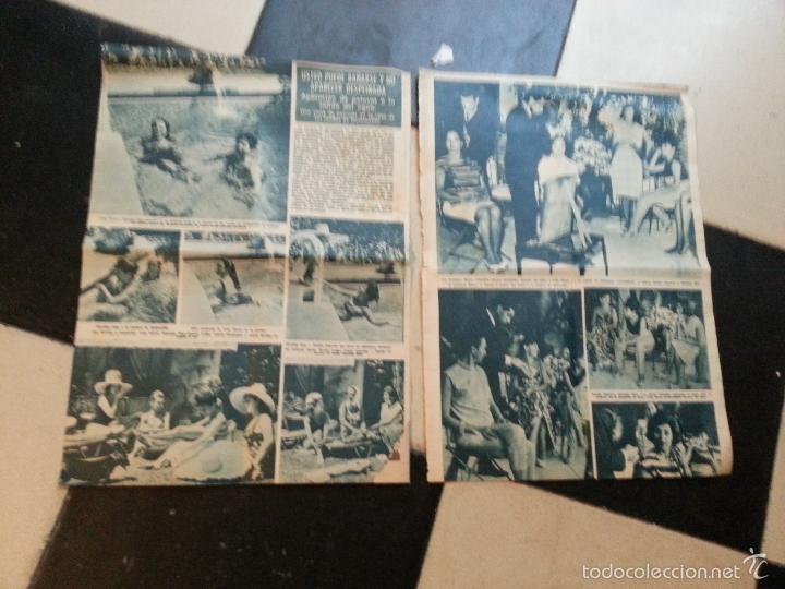 Colecionismo de Revistas e Jornais: ANTIGUOS RECORTES DE PRENSA , LOLA FLORES, MARUJITA DIAZ , NATALIA FIGUEROA CONDESA QUINTANILLA