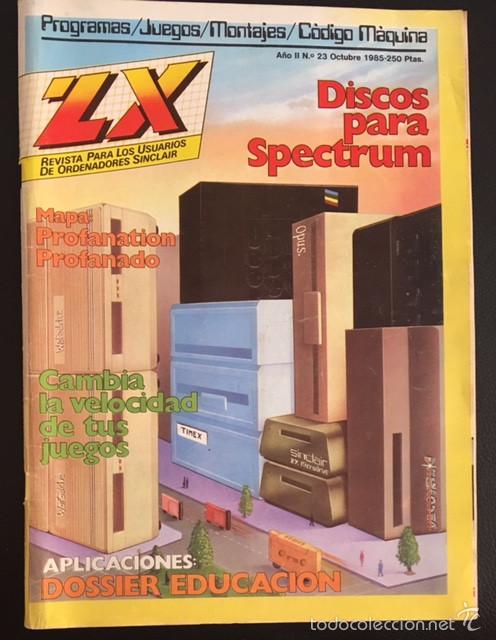 Coleccionismo de Revistas y Peri&oacute;dicos: revista para los usuarios de ordenadores sinclair zx a&ntilde;o II numero n&ordm; 23 1985