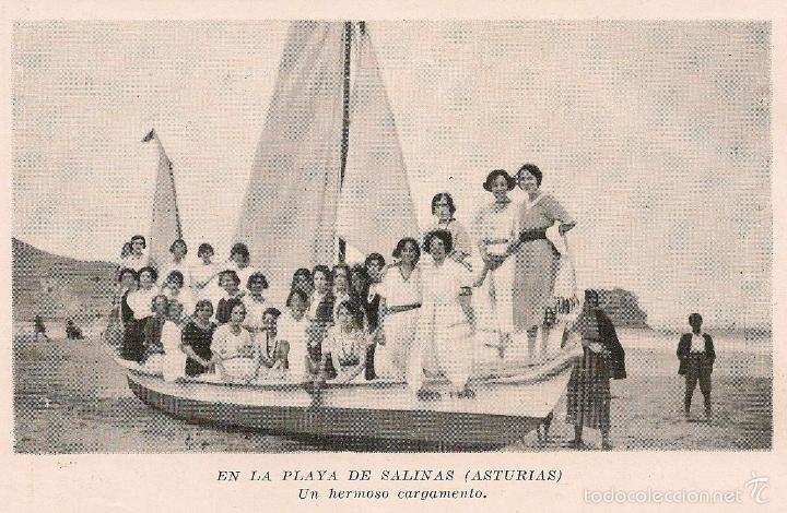 Sammeln von Zeitschriften und Zeitungen: * SALINAS (Asturias ) * Un hermoso cargamento - 1921
