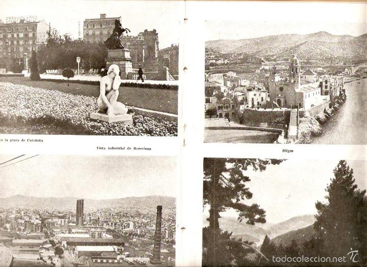 Collectionnisme de Revues et Journaux: A&Ntilde;O 1956 CATALUNYA ECONOMIA INDUSTRIA TEXTIL CONCA RIBAGORZANA BARCELONA PLAZA CATALU&Ntilde;A SITGES