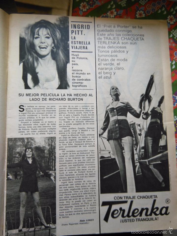 Coleccionismo de Revistas y Peri&oacute;dicos: recorte ingrid pitt traje de chaqueta terlenka
