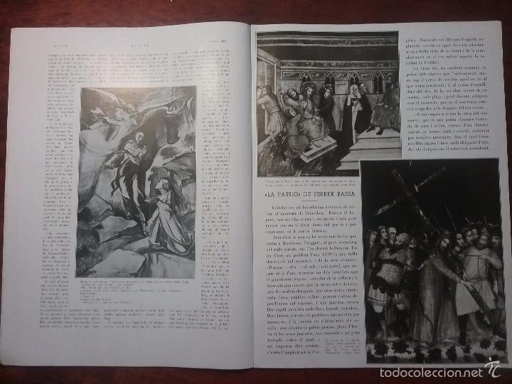 Collezionismo di Riviste e Giornali: LA PASSIO DE FERRER BASSA MONESTIR PEDRALBES,REVISTA ANY 1936