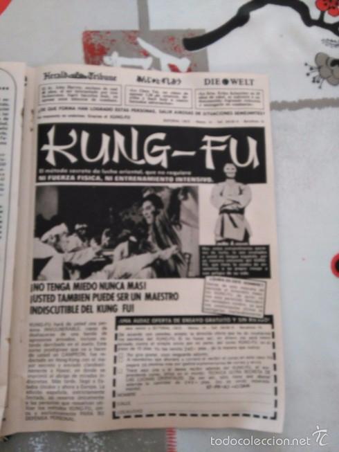 Coleccionismo de Revistas y Peri&oacute;dicos: recorte KUNG FU