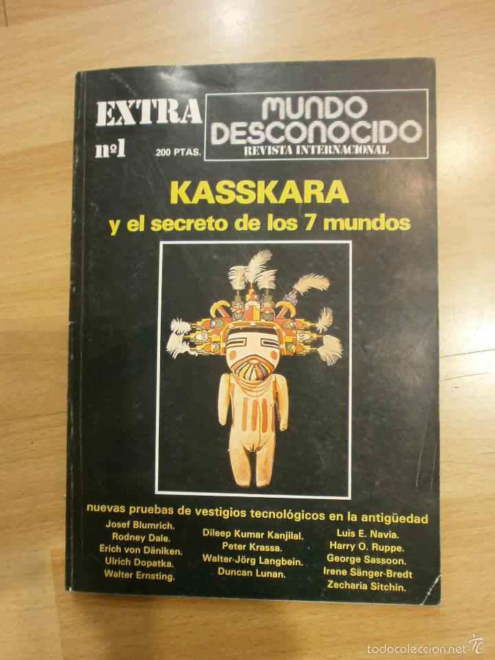 Coleccionismo de revistas y peri&oacute;dicos: MUNDO DESCONOCIDO EXTRA 1. KASSKARA Y EL SECRETO DE LOS 7 MUNDOS