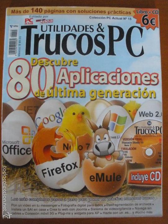 Collection Magazines and Newspapers: UTILIDADES Y TRUCOS PC - EDITADA POR PC ACTUAL n&ordm; 15