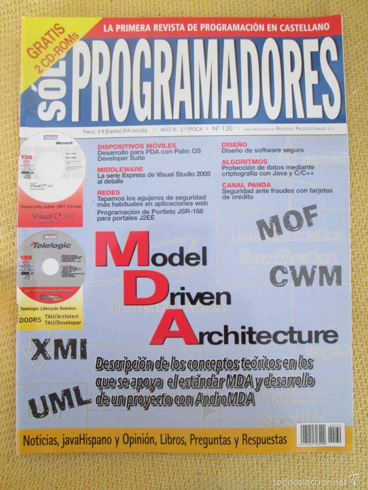 Coleccionismo de revistas y peri&oacute;dicos: SOLO PROGRAMADORES - N&ordm; 130 - Foto 1
