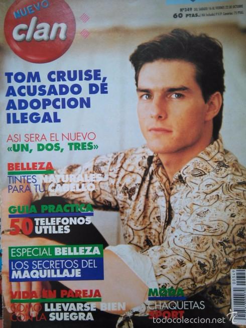 Collectionnisme de Revues et Journaux: recorte  TOM CRUISE
