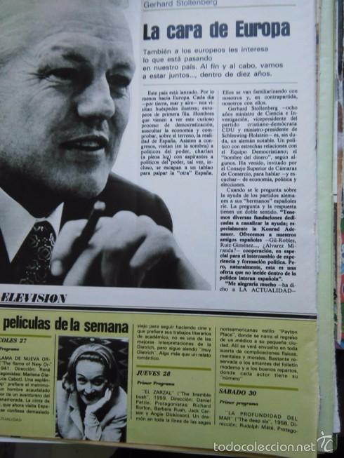 Coleccionismo de Revistas y Peri&oacute;dicos: recorte mARLENE DIETRICH TOM JONES