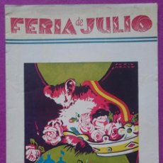 Coleccionismo de Revistas y Periódicos: REVISTA, FERIA, JULIO 1959, PROGRAMA OFICIAL, VALENCIA, RV52