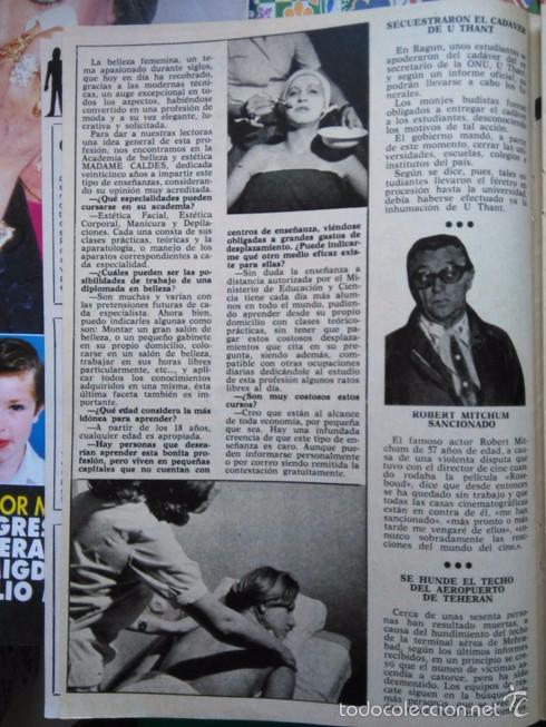 Coleccionismo de Revistas y Peri&oacute;dicos: RECORTE robert mitchum
