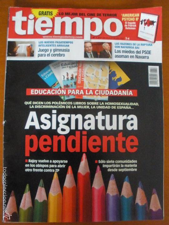 Collection Magazines and Newspapers: REVISTA TIEMPO - N&ordm; 1317 - JULIO 2007