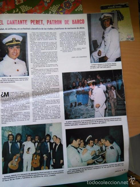 Coleccionismo de revistas y peri&oacute;dicos: RECORTE PERET eurovision