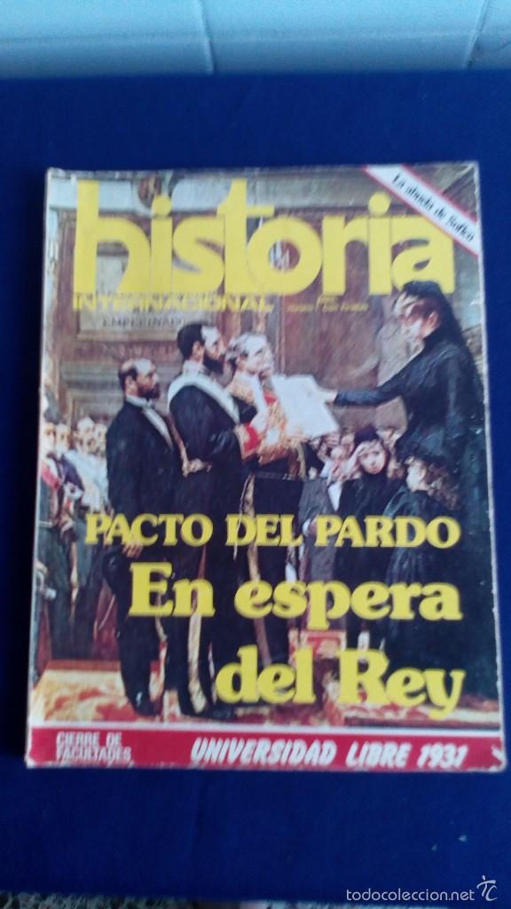 Collezionismo di Riviste e Giornali: REVISTA INTERNACIONAL - PACTO DEL PRADO EN ESPERA DEL REY  N&ordm; 1