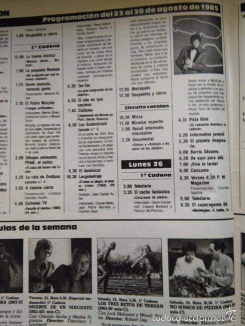 Coleccionismo de Revistas y Peri&oacute;dicos: recorte el coche fantastico tarzan alfredo landa orlando sacha martha figueroa