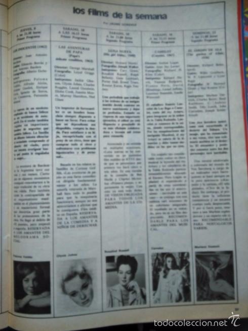 Coleccionismo de Revistas y Peri&oacute;dicos: recorte marlene dietrich rosalind russell glynis johns paloma valdes vanessa  redgrave camelot nero