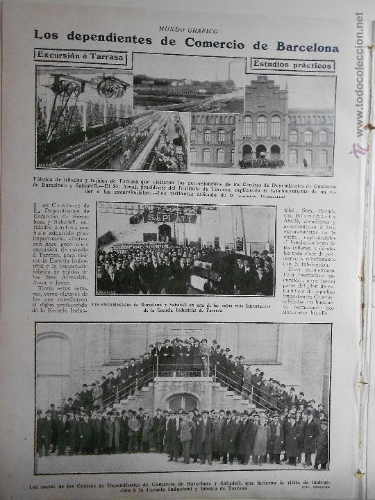 Sammeln von Zeitschriften und Zeitungen: hln-hoja 1911- tarrasa, fabrica de hilados y tejidos