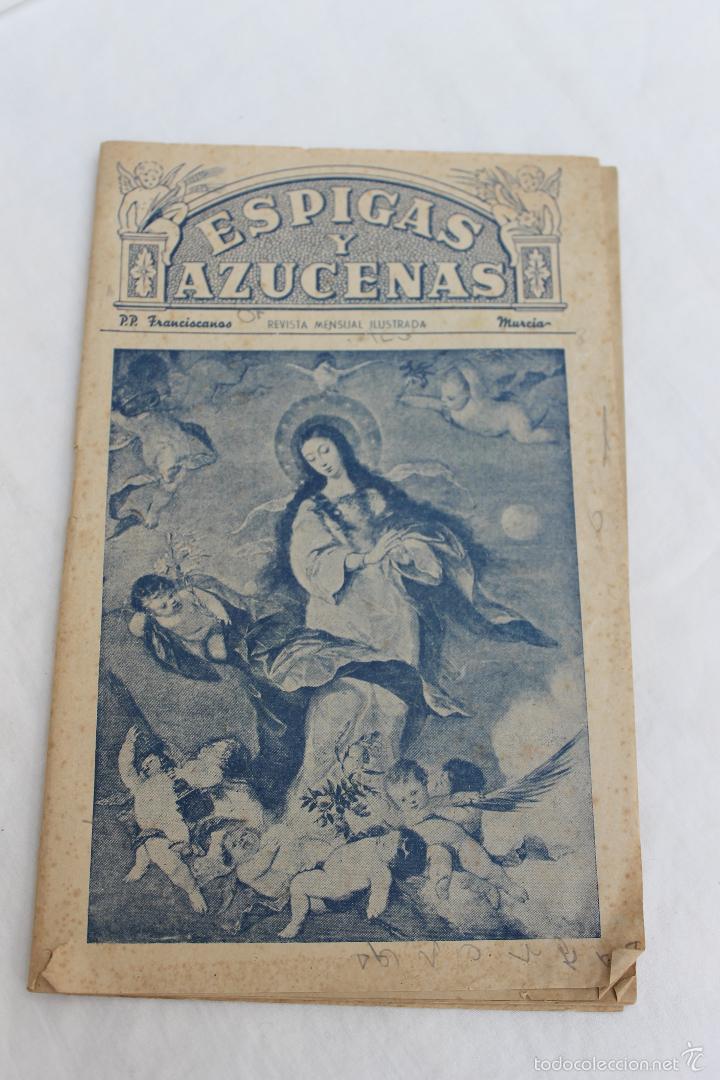 Collectionnisme de Revues et Journaux: ESPIGAS Y AZUCENAS PP. FRANCISCANOS MURCIA DICIEMBRE  1950, N&ordm; 548