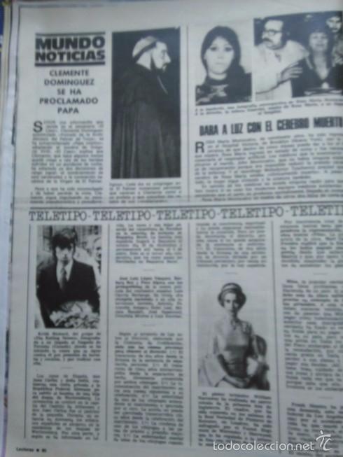 Coleccionismo de Revistas y Peri&oacute;dicos: recorte KEITH RICHARDSTHE ROLLING STONES PAPA CLEMENTE PRINCESA ANA DE INGLATERRA
