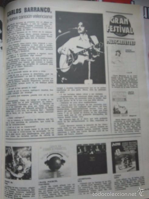 Coleccionismo de revistas y peri&oacute;dicos: recorte carlos barranco boney m