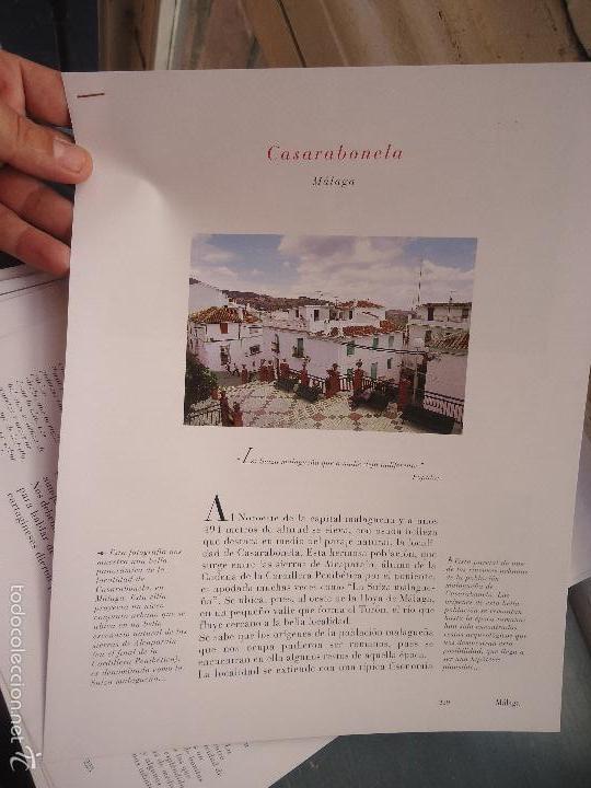 Sammeln von Zeitschriften und Zeitungen: PUEBLOS UNO A UNO DOCUMENTACION GRAFICA - CASARABONELA - MALAGA