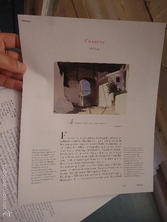 Sammeln von Zeitschriften und Zeitungen: PUEBLOS UNO A UNO DOCUMENTACION GRAFICA - CASARES  - MALAGA