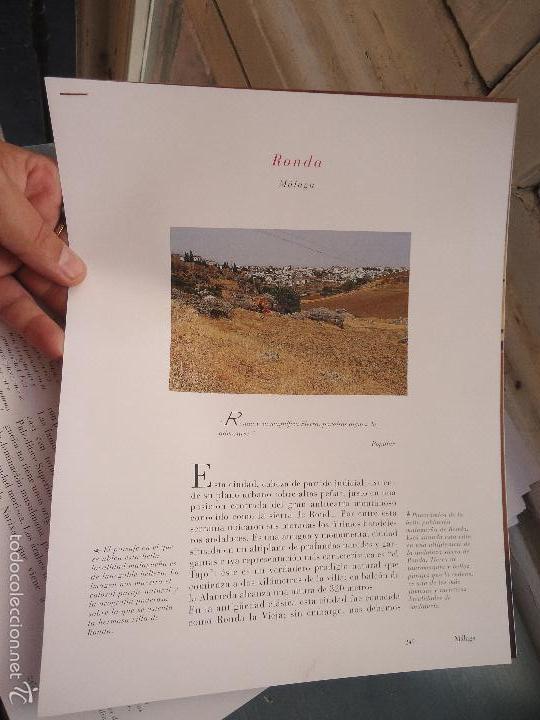 Sammeln von Zeitschriften und Zeitungen: PUEBLOS UNO A UNO DOCUMENTACION GRAFICA - RONDA - MALAGA