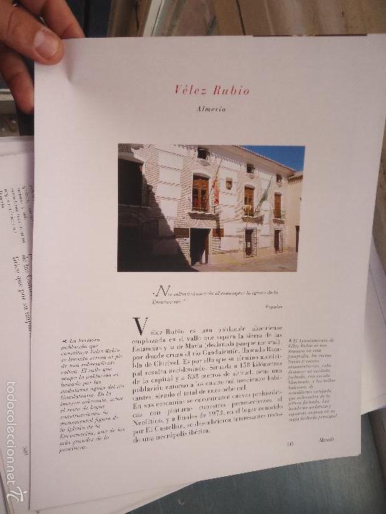 Sammeln von Zeitschriften und Zeitungen: PUEBLOS UNO A UNO DOCUMENTACION GRAFICA - ALMERIA - VELEZ RUBIO