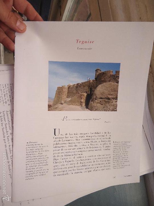 Sammeln von Zeitschriften und Zeitungen: PUEBLOS UNO A UNO DOCUMENTACION GRAFICA - LANZAROTE - TEGUISE