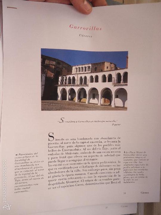 Sammeln von Zeitschriften und Zeitungen: PUEBLOS UNO A UNO DOCUMENTACION GRAFICA - CACERES - GARROVILLAS