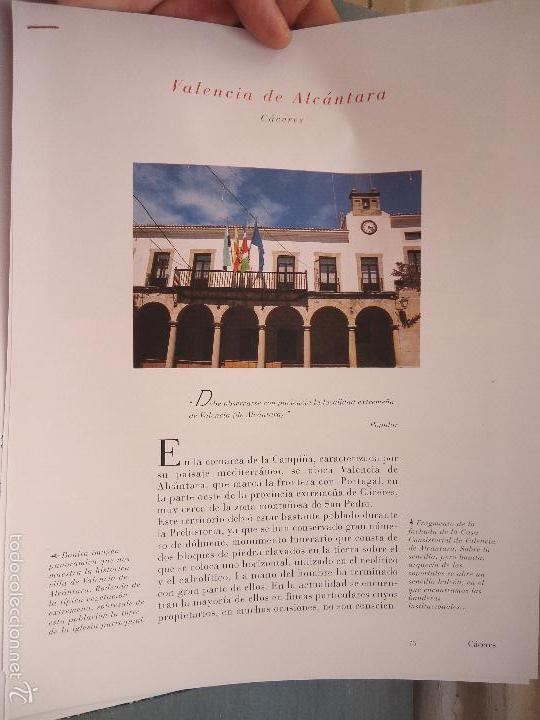 Sammeln von Zeitschriften und Zeitungen: PUEBLOS UNO A UNO DOCUMENTACION GRAFICA - CACERES - VALENCIA DE ALCANTARA
