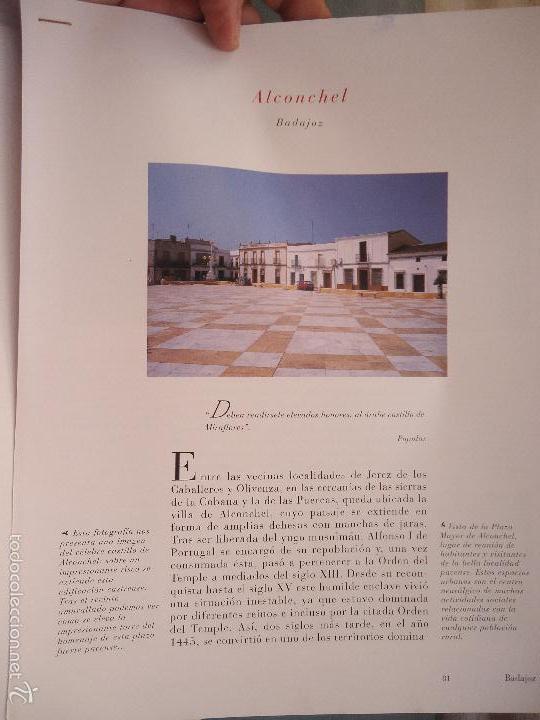 Sammeln von Zeitschriften und Zeitungen: PUEBLOS UNO A UNO DOCUMENTACION GRAFICA - BADAJOZ - ALCONCHEL