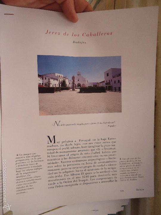 Sammeln von Zeitschriften und Zeitungen: PUEBLOS UNO A UNO DOCUMENTACION GRAFICA - BADAJOZ - JEREZ DE LOS CABALLEROS