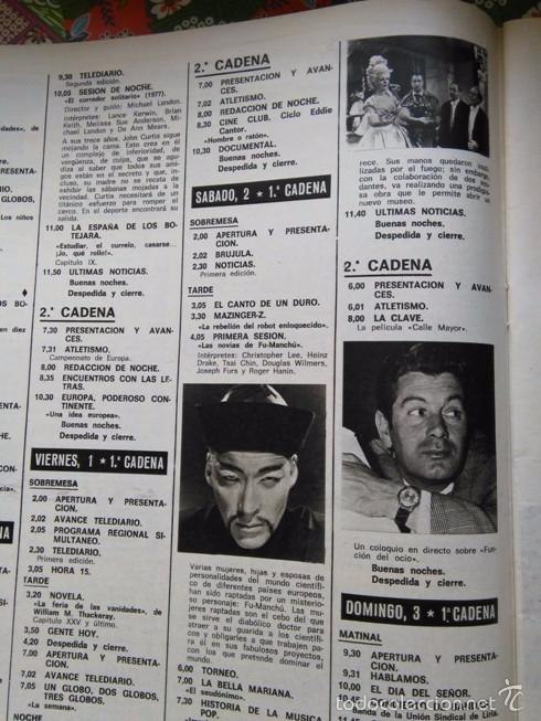 Collectionnisme de Revues et Journaux: recorte FUMANCHU JOSE SUAREZ